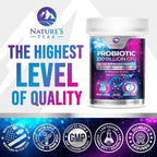 Probiotics for Digestive Gut Health - 100 Billion CFU Per Capsule, 16 Premium Strains & Prebiotics - Best Probiotics for Women & Men, Occasional Constipation, Gas, Immune Health Support - 30 Capsules