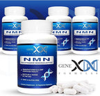 Genex Formulas NMN 250mg Supplements (4 Pack) - 99% Pure Shelf Stabilized Supplement Capsules for Increased NAD Levels & Healthy Aging, GMP Certified, 4 Month Supply