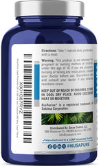 NusaPure Saw Palmetto, 200 mg, 200 Veg Capsules (Non-GMO, Vegan)