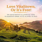 Vitalitown Vitamin C Complex 1000mg with Rose HIPS, Bioflavonoids, Turmeric & Echinacea, Daily Immune Support, Collagen Booster & Powerful Antioxidant, Vegan, 90 Tablets
