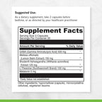 DAVINCI Labs Sleep Complete - Dietary Supplement to Support Healthy Sleeping Habits, Relaxation and Sleep* - with Melatonin, Lemon, Ashwagandha and L-Theanine - Gluten-Free - 60 Vegetarian Capsules
