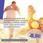4Life - Transfer Factor - AgePro - Healthy Aging & Immune Support - NMN, Quercetin, AKG, Apigenin & Mushroom Extract - 60 Veggie Capsules