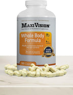 MaxiVision AREDS 2 Whole Body Formula - AREDS 2 Eye Vitamins with Lutein and Zeaxanthin - for Macular Support - Eye Supplements for Eye Strain - 360 Capsules