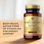 Methylcobalamin (Vitamin B12) 5000 mcg Solgar 30 Nugget