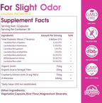 Vaginal Probiotics for Women with Prebiotics & Cranberry - Dr. Formulated Feminine pH Balance Daily Supplement, Supports Vaginal Odor Control & Urinary Tract Health, 30 Servings