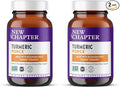 New Chapter Turmeric Supplement,Daily,Heart,Brain&Healthy Inflammation Support,Supercritical Turmeric Curcumin Means No Black Pepper Needed,Non-GMO,Gluten Free – (4 Month Supply),120 Count (Pack of 2)