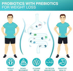 NATURE TARGET Probiotics for Men with Men Care Supplement, Prebiotics & Probiotic for Men's Digestive and Immune Health,60 Billion CFUs & 14 Strains Shelf Stable, Gluten & Soy Free (90 Tablets)