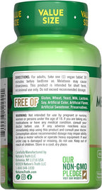 Nature's Truth Melatonin Tablets | 10mg | 180 Count | with L-Theanine | 100% Drug Free Supplement for Adults | Vegan, Non-GMO & Gluten Free