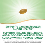 Nature's Way Fisol Fish Oil, Enteric Coated, Supports Cardiovascular and Joint Health*, Mega Potency Omega-3s, 180 Softgels (Packaging May Vary)