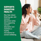 GoodBelly Probiotic Capsules for Digestive Health & Iron Absorption | Vegan Probiotic Supplement with 10 Billion Live Cultures | Probiotics for Women & Men | 30 Capsules