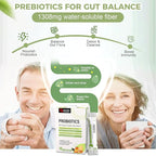 NATURE TARGET Probiotics for Women-Men-Kids Probiotic Powder 60 Billion CFUs 13 Strains - Prebiotics and Probiotics for Digestive Health, Shelf Stable, Non-GMO, Gluten Free 30 Packets