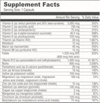 BariatricPal Multivitamin ONE 1 per Day! Bariatric Multivitamin Capsule with 18 mg of Iron | Easy to Swallow Capsule | Vitamin for Bariatric Surgery Patients | 90 Count (3 Month Supply)