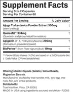 True Nutrition - A-Bolic4 Advanced Anabolic Boost Supplement | Support Healthy Anabolic Growth Naturally with Turkesterone, Apigenin, Quercefit™ Quercetin | 120 Capsules