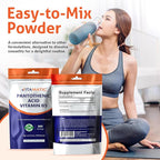 Vitamatic Pantothenic Acid Pure Powder 500 mg per Serving - 100 Grams - Also Called Vitamin B5-200 Servings