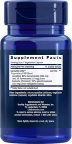 Life Extension Curcumin Elite Turmeric Extract, 60 Count (Pack of 2)
