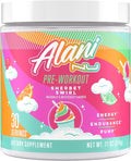 Alani Nu Pre Workout Powder Sherbet Swirl, Amino Energy Boost, Endurance Supplement, Sugar Free, 200mg Caffeine, L-Theanine, Beta-Alanine, L-Citrulline, 30 Servings
