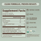 Regenerative Fermented KSM-66 Ashwagandha Vegan Gummies with Acti Veda™, Mixed Berry (600mg, 25 Servings), Up to 150% More Effective Than KSM-66 Alone