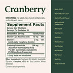 Nature's Bounty Cranberry Dietary Supplement, Supports Urinary Tract and Immune Health, Softgels, 25,200 Mg, 60 Ct (Pack of 2)
