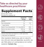 Bariatric Advantage Calcium Citrate Chewy Bites 500 mg - Highly Absorbable & Digestible - Vitamin D3 - Easily Chewable Calcium Supplement - Tropical Orange - 90 Count