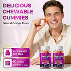 Quercetin Gummies, Quercetin with Bromelain, Vitamin C, Zinc & Elderberry, High Potency Immune Support, Respiratory Health & Antioxidant Supplement for Adult & Kid, Vegan, 60 Gummies (2 Pack)