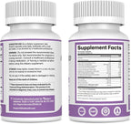 13-in-1 Myo Inositol & D-Chiro Inositol for Women,2460mg-40:1 Ratio Supplement Plus Alpha Lipoic Acid/Folate/Vitex/Magnesium,60 Vegan Capsules