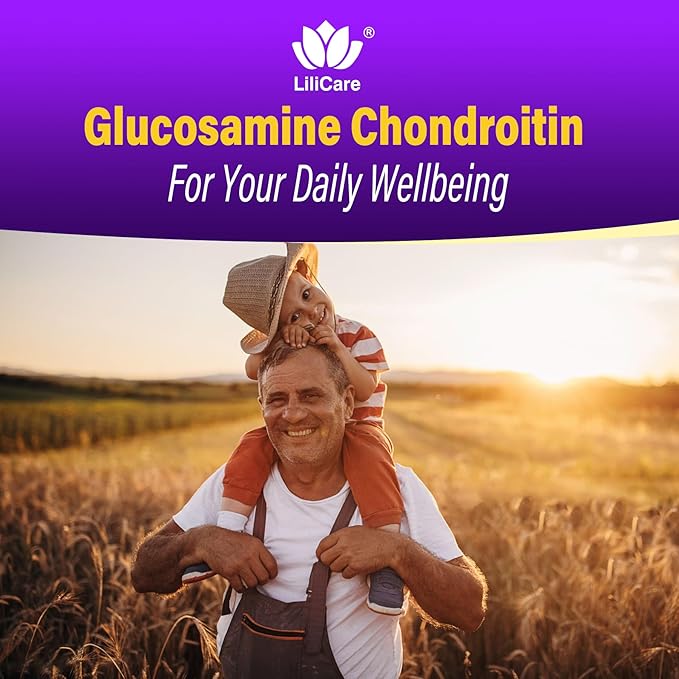 Glucosamine Chondroitin Gummies, Sugar Free Glucosamine Chondroitin MSM Supplement, Extra Strength with Boswellia Turmeric, Hydrolyzed Collagen & Hyaluronic Acid, Bone Health for Men & Women, 120 Cts