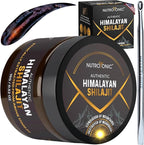 NutroTonic® Authentic Himalayan Shilajit | Most Potent 60 Days Sundried - 40X Nano Filtered Pure Himalayan Shilajit Resin | Ethically Wild Crafted +17000 FT | Premium Quality Guaranteed - 60 Servings