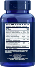Life Extension Bone Restore Calcium Supplement with Vitamin K2, 120 Capsules (Pack of 2)