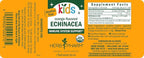 Herb Pharm Kids Echinacea Extract Alcohol-Free Certified Organic Liquid Herbal Supplement for Kids, Immune Support Drops for Toddlers & Children, Non-GMO, Vegan, Echinacea Purpurea Root, 1 fl oz