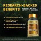 The Wellness Project Turmeric Curcumin with Curcuwin Ultra+ 250mg | Supports Joint, Muscle & Lung Health | for Mobility & Recovery | for Women & Men | 60 Tablets – 2 Month Supply (Pack of 2)