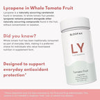 Lycopene Supplement Capsules 500mg – Tomato Fruit Powder with Natural Lycopene for Antioxidant & Daily Wellness Support | Gluten Free, Non-GMO (60 Count (Pack of 1))