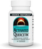 Source Naturals Activated Quercetin, Bioflavanoid Complex, for Seasonal & Immune Support* - 50 Capsules