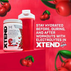 Xtend Original BCAA Powder Airheads Candy Flavor,7g BCAA and 2.5g L-Glutamine,Sugar Free Post Workout Muscle Recovery Drink with Amino Acids for Men & Women,30 Servings,(Pack of 2)