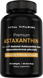 Vital Vitamins Vegan Collagen Booster 60 ct + Astaxanthin 60 ct