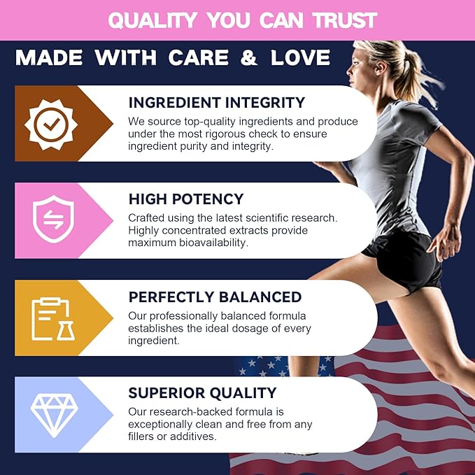 Totaria Inositol Supplement for Women with Vitamin D3, Folate, 40:1 Ratio Myo-Inositol & D-Chiro Inositol Complex, (Vitamin B8) Inositol Capsules, 180 Capsules, 60 Servings, 2 Month Supply