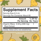 MARYRUTH'S USDA Organic Maca Root Liquid Drops | Vegan | Non-GMO | Gluten Free | Alcohol Free | 1 Fl Oz