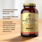 Solgar, Vitamin C W Ester Plus 1000mg, 180 Count