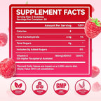MEENCCD Vitamin E Gummies, 180 mg (400 IU) dl-Alpha, Daily Skin Support, Sugar-Free, Vegan, Non-GMO, Raspberry Flavor, 60 Count