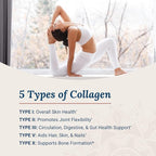Live Conscious Beyond Collagen Multi Collagen Powder w/Types I, II, III, V & X - Keto Friendly, Hydrolyzed Collagen Peptides Powder Blend w/Biotin & Vitamin C (2-Pack)
