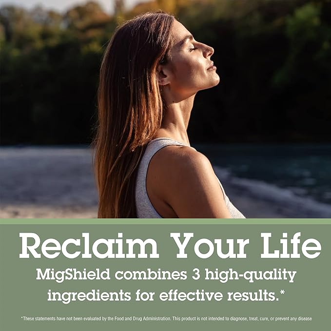 Quantum Health MigShield Magnesium Supplements with Riboflavin & CoQ10, The Power of Magnesium in Easy-to-Take Tablets For Effective Results, 60 Tablets, 30-Day Supply