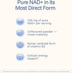 ProHealth NAD+ Pro (15 Grams) - NAD+ Boosting Formula - Pure Nicotinamide Adenine Dinucleotide Bioavailable Powder Longevity