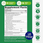 Probulin Mood Probiotics for Women with Saffron, L Theanine, Probiotic, Prebiotic, Postbiotic - Mood Support Supplement & Gut Support - Vegan, Non GMO, 30 Capsules