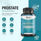 Pure By Nature Prostate Supplement for Men, Beta Sitosterol Prostate Health Supplement with Zinc for Urinary Tract Support, Ease Frequent Urination & Improved Sleep, Gluten-Free, Non-GMO 90 Capsules