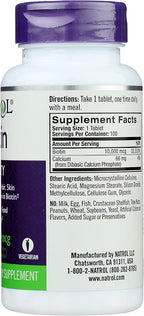 Natrol Biotin Max 10000 Mcg, 100 Tablets