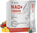 Totaria 16-in-1 NAD Liquid Supplement 1500mg for Men & Women, Extra Strength NAD+ with NMN Precursor, Resveratrol, PQQ, CoQ10, Supports Anti Aging, Energy, Immune, Focus (30 Packets) 1 Months Supply