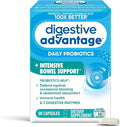 IBS Daily Probiotic Capsules for Digestive Health & Gut Health, Digestive Advantage Probiotics For Men and Women (96 count box) - Digestible Enzymes