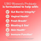 O Positiv URO Women’s Probiotic – All-in-one Probiotic for Women - Vaginal, Gut, Skin, and Oral Microbiome Health – 20B+ CFUs, Licorice Root, Dandelion – Non-GMO, Vegan, Gluten-Free – 30 Capsules