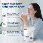 Biotin Supplement for Supports Thicker, Fuller Hair, Skin & Nails, Hair Growth Vitamins for Women and Men with 1000mg Biotin, 1000mg NAD+, Collagen, Sodium Non-GMO, 40 Servings