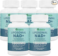 inGreens Liposomal NAD+ Supplement 1800 mg with Nicotinamide Riboside, Trans Resveratrol, Trimethylglycine, Replaces NMN, Boost NAD+, Aging Defense, Cellular Energy, 300 Softgels