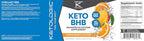 Ketologic Keto BHB (Orange Mango Flavor) 30 Servings - Exogenous Ketone Supplement with goBHB, Beta-Hydroxybutyrate Salts